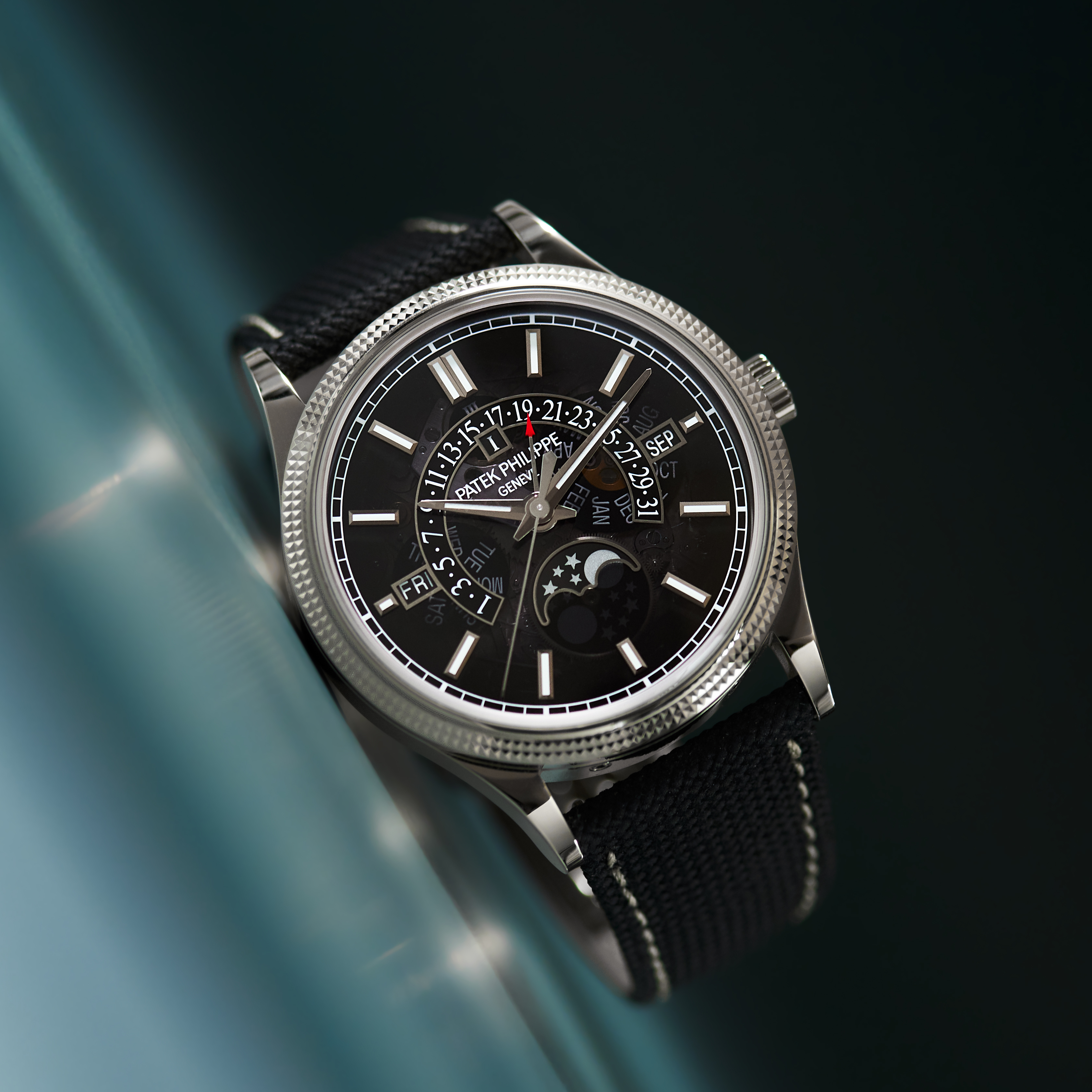 Perpetual Calendar White Gold Grey Skeleton Dial 39mm Product Image