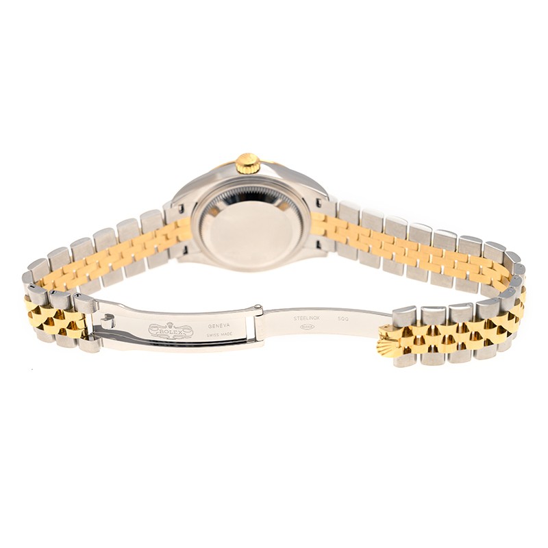 Lady-Datejust Yellow Gold & Steel Jubilee Silver Dial 28mm Product Image 5