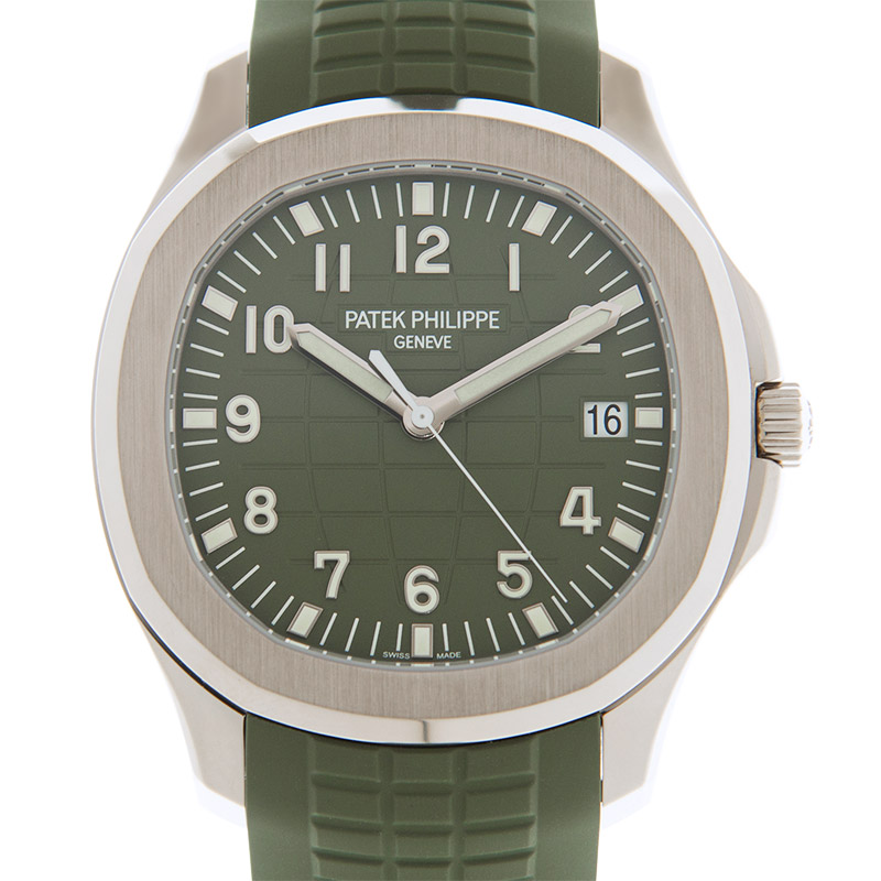 Aquanaut White Gold Green Dial 42mm Product Image 1