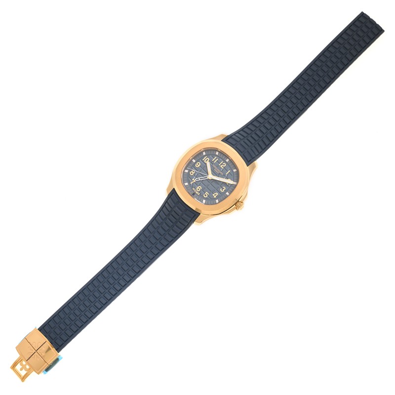 Aquanaut Travel Time Rose Gold Blue Dial 38mm Product Image 3