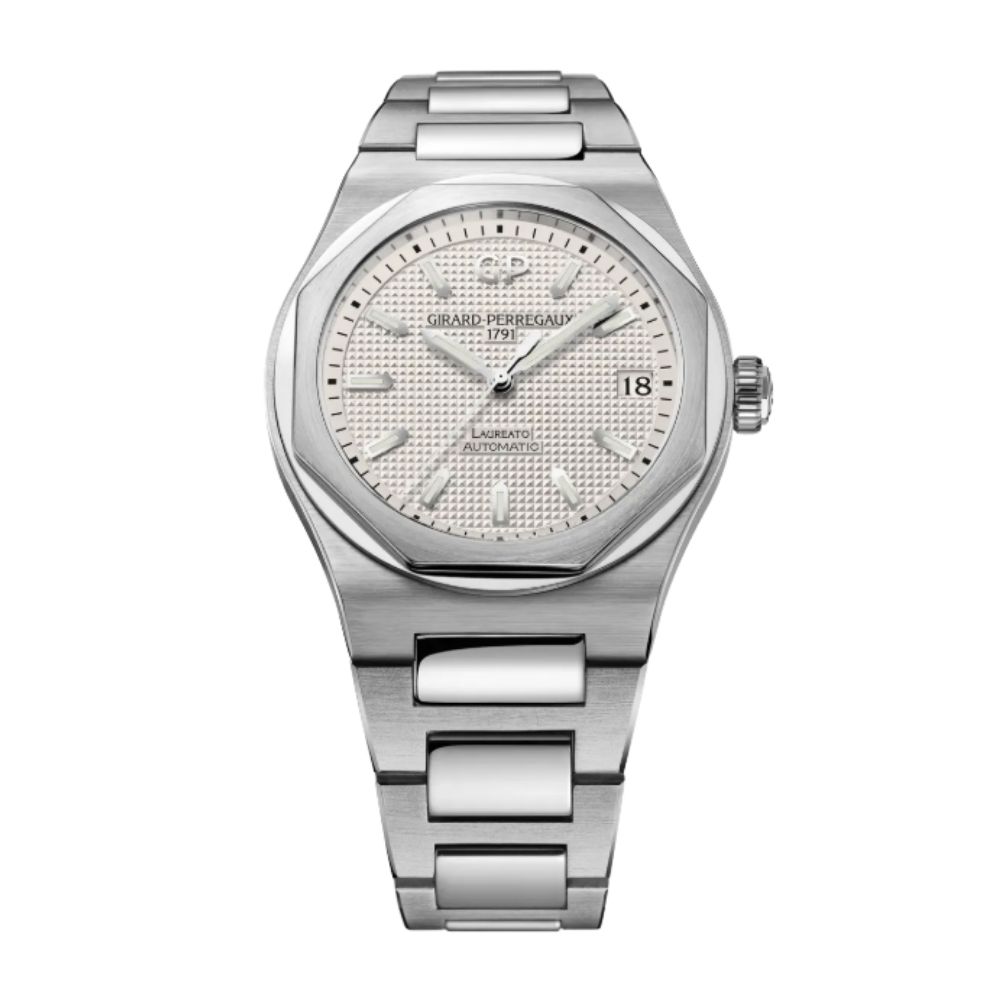 Laureato Steel Silver Dial 42mm Product Image