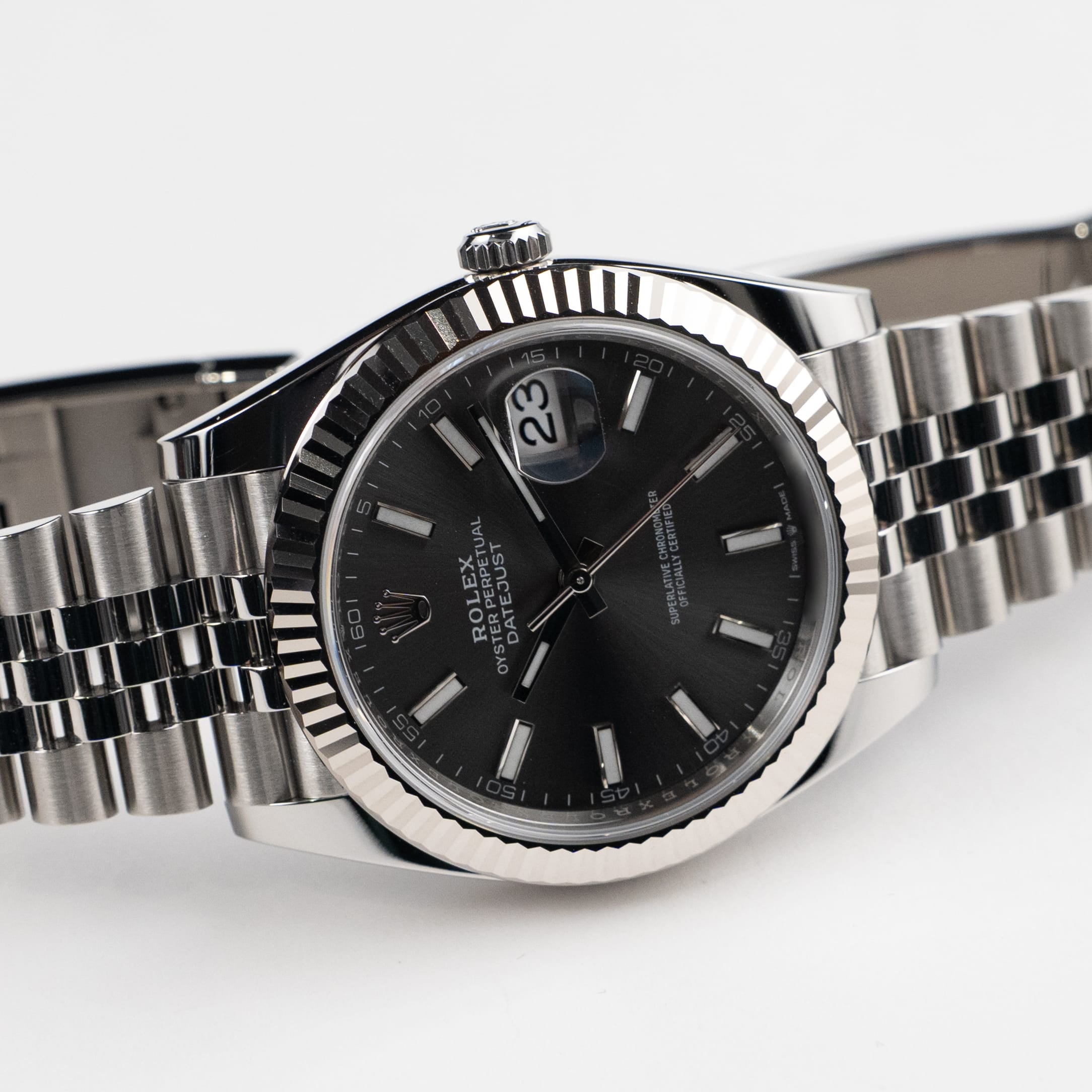 Datejust Steel Jubilee Grey Dial 41mm Product Image 4