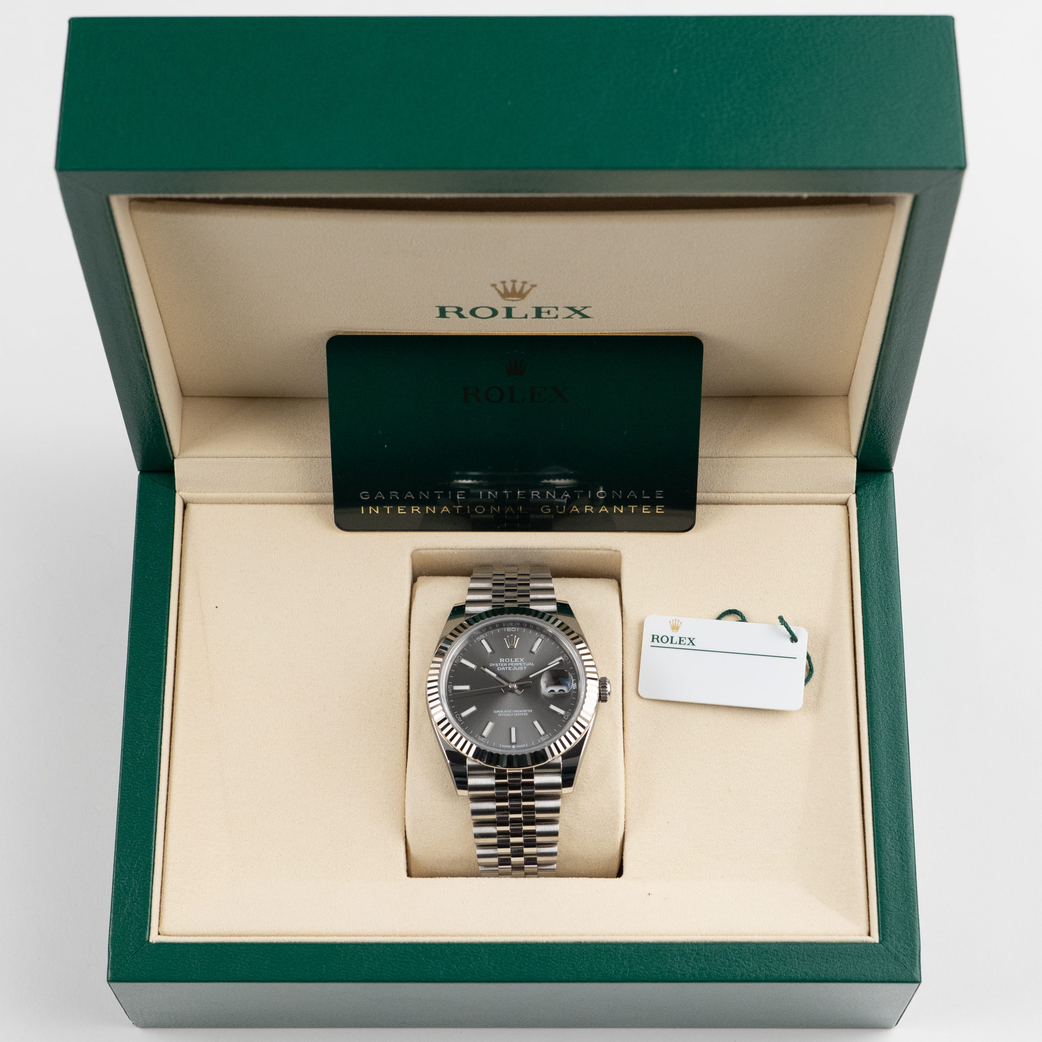 Datejust Steel Jubilee Grey Dial 41mm Product Image 10