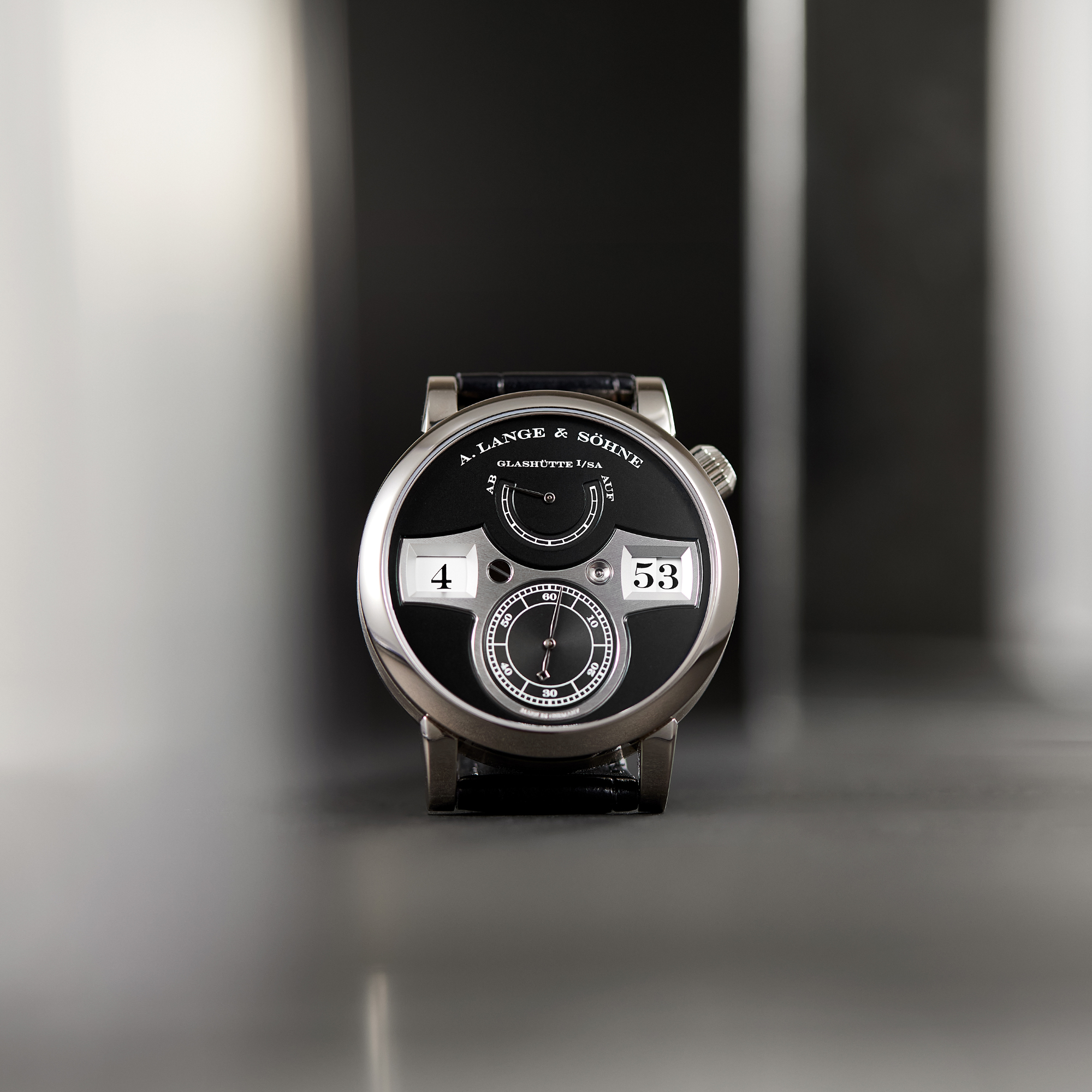 Zeitwerk White Gold Black Dial 41mm Product Image 11