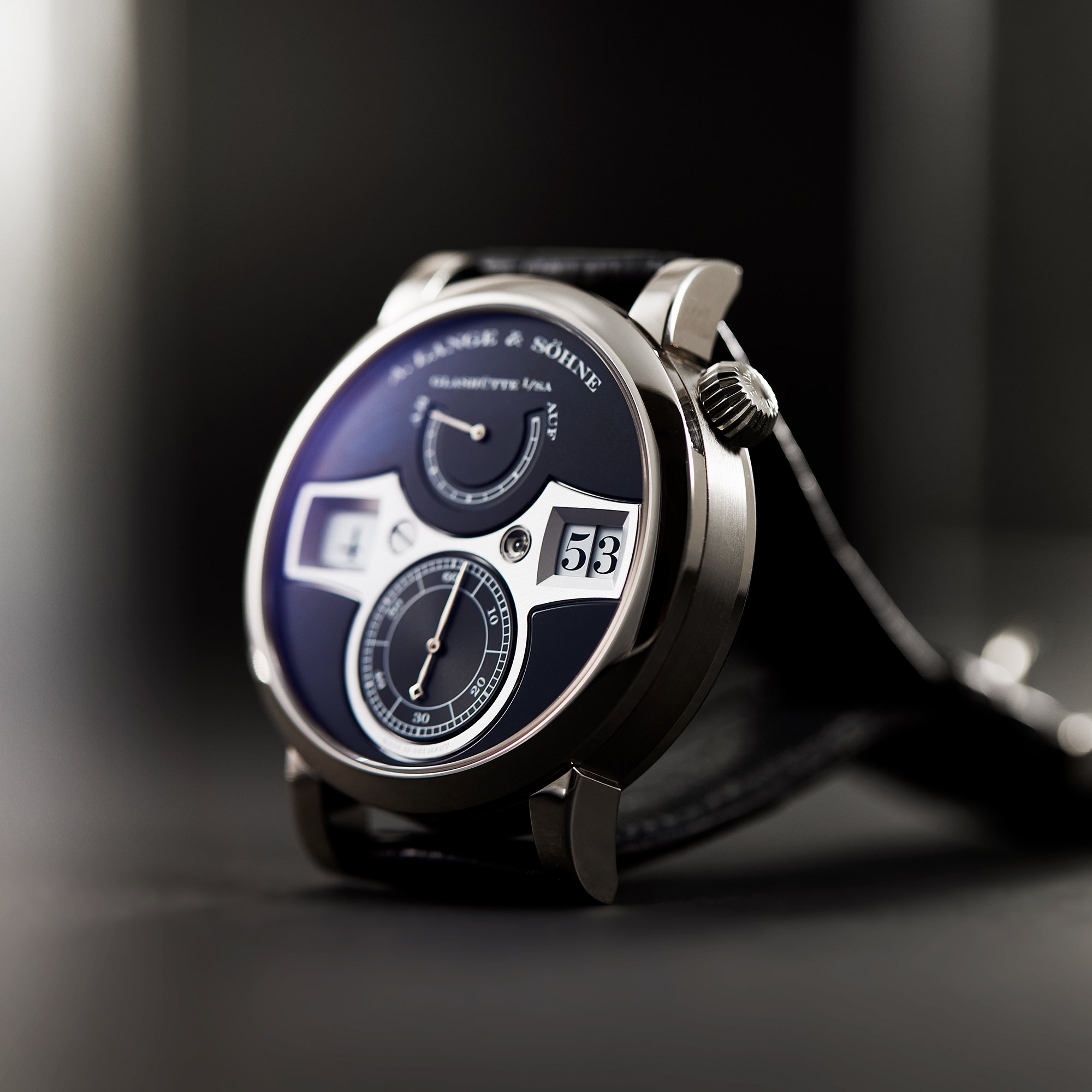 Zeitwerk White Gold Black Dial 41mm Product Image 12