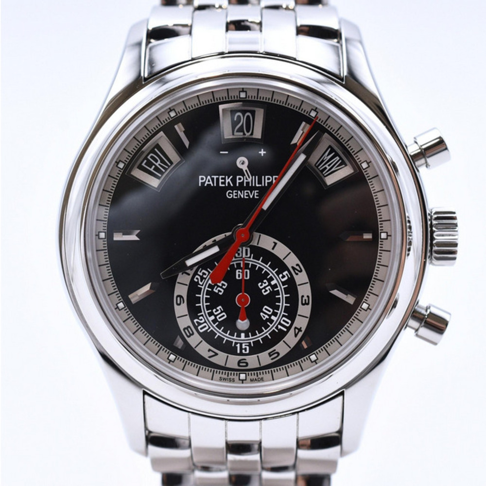 Complications Annual Calendar Chronograph Steel Black Dial 40mm Product Image 2