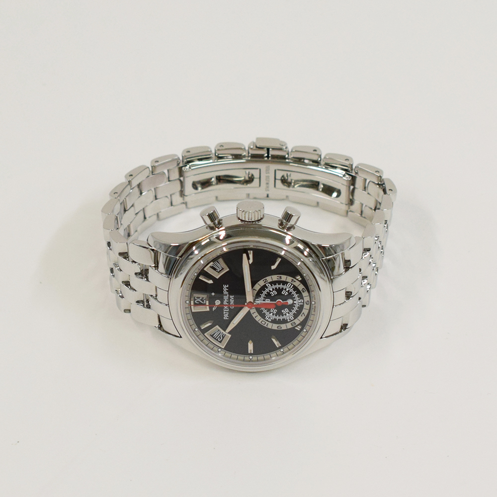 Complications Annual Calendar Chronograph Steel Black Dial 40mm Product Image 3