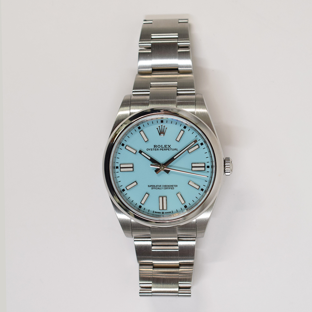 Oyster Perpetual Steel Turquoise Dial 41mm Product Image 1
