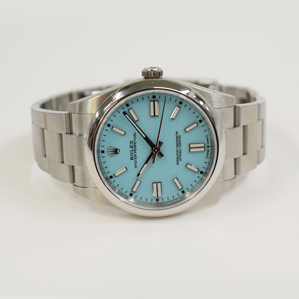 Oyster Perpetual Steel Turquoise Dial 41mm Product Image 2