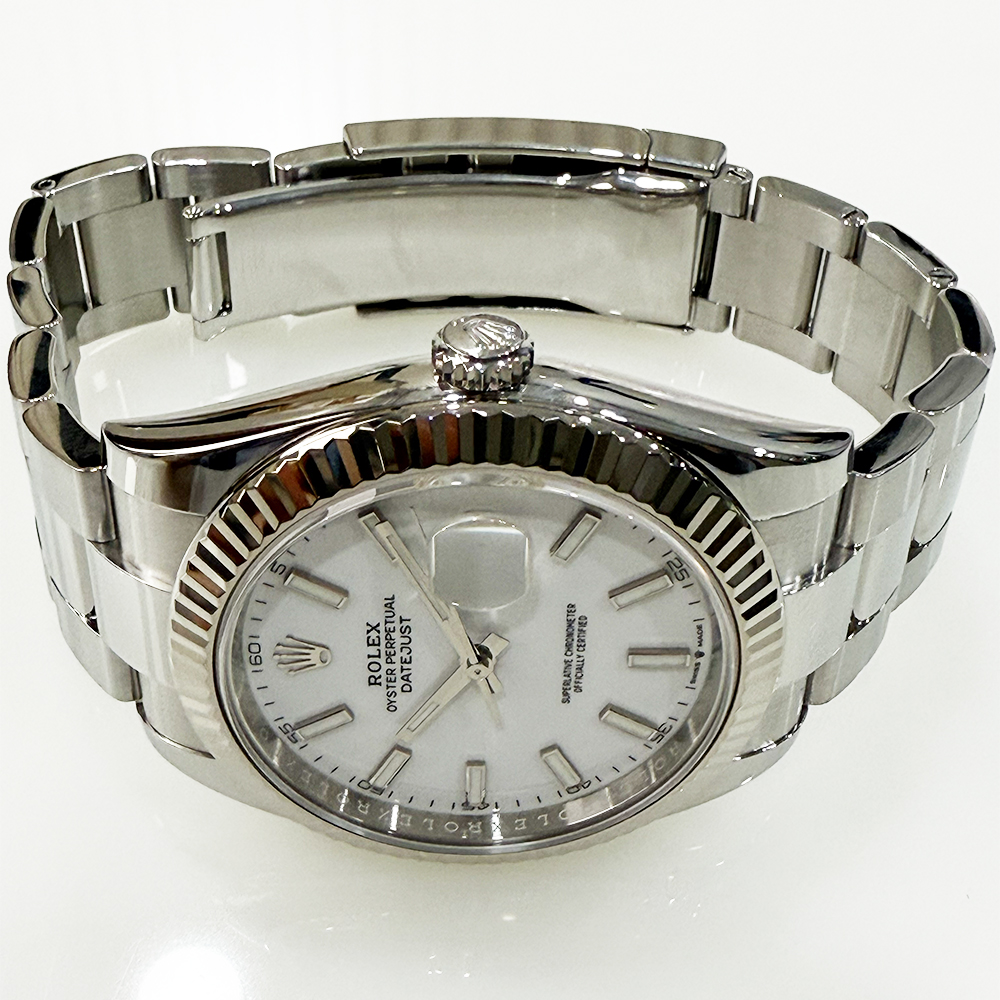 Datejust Steel White Dial 41mm Product Image 2