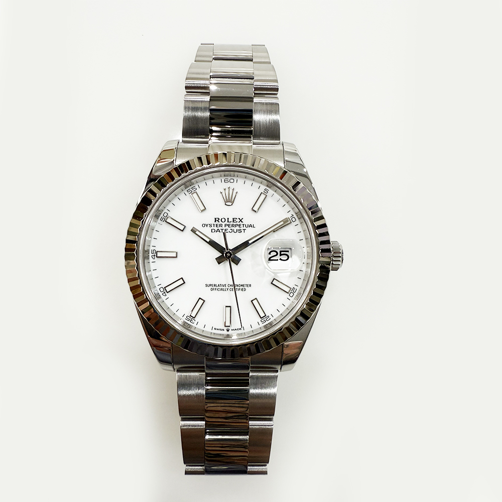 Datejust Steel White Dial 41mm Product Image 1