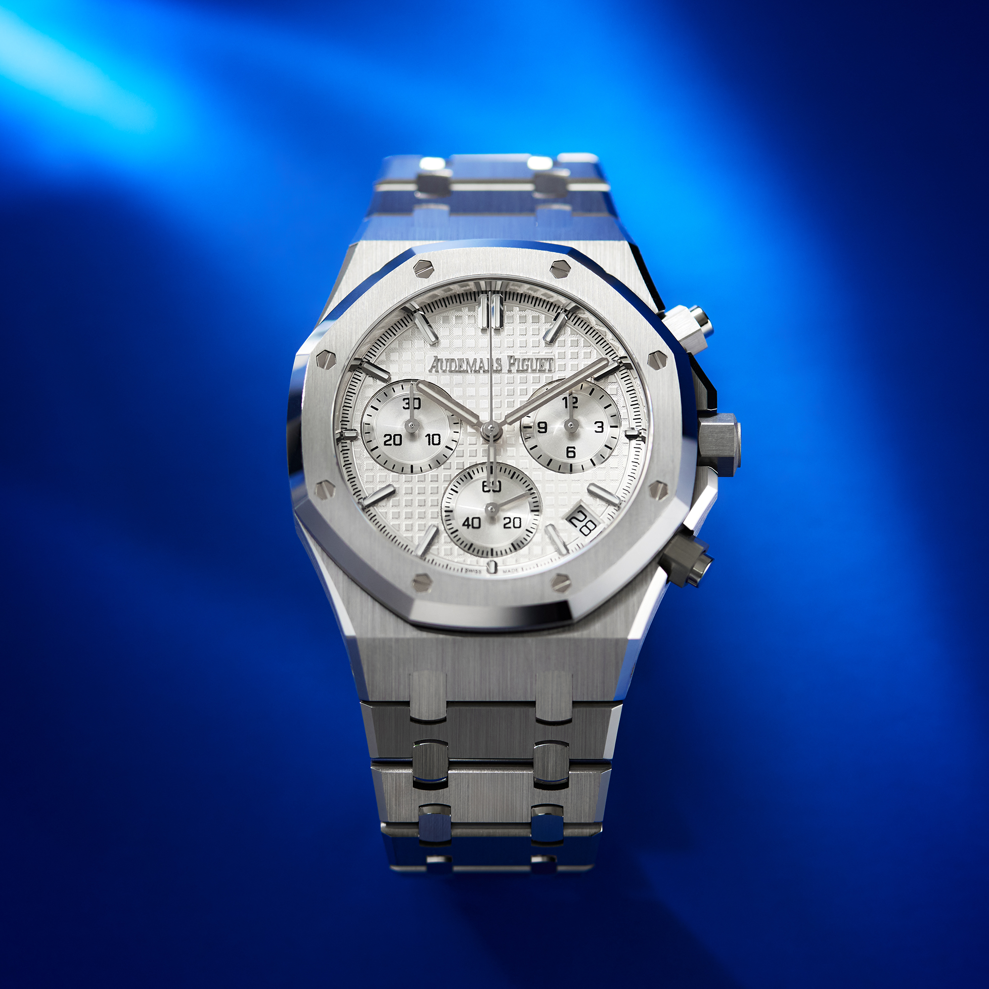 Audemars Piguet Royal Oak Chronograph Steel Silver Dial 41mm