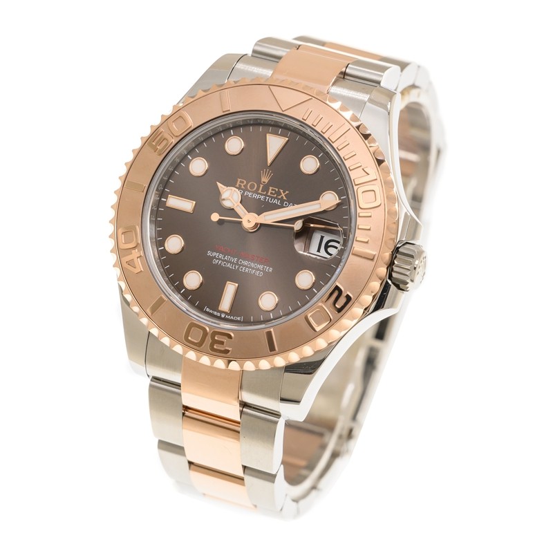 Yacht-Master Rose Gold & Steel Brown Dial 37mm Product Image 2