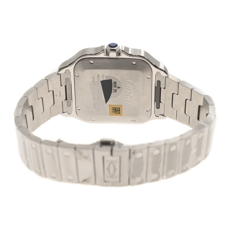 Santos De Cartier Steel Green Dial 39mm Product Image 4
