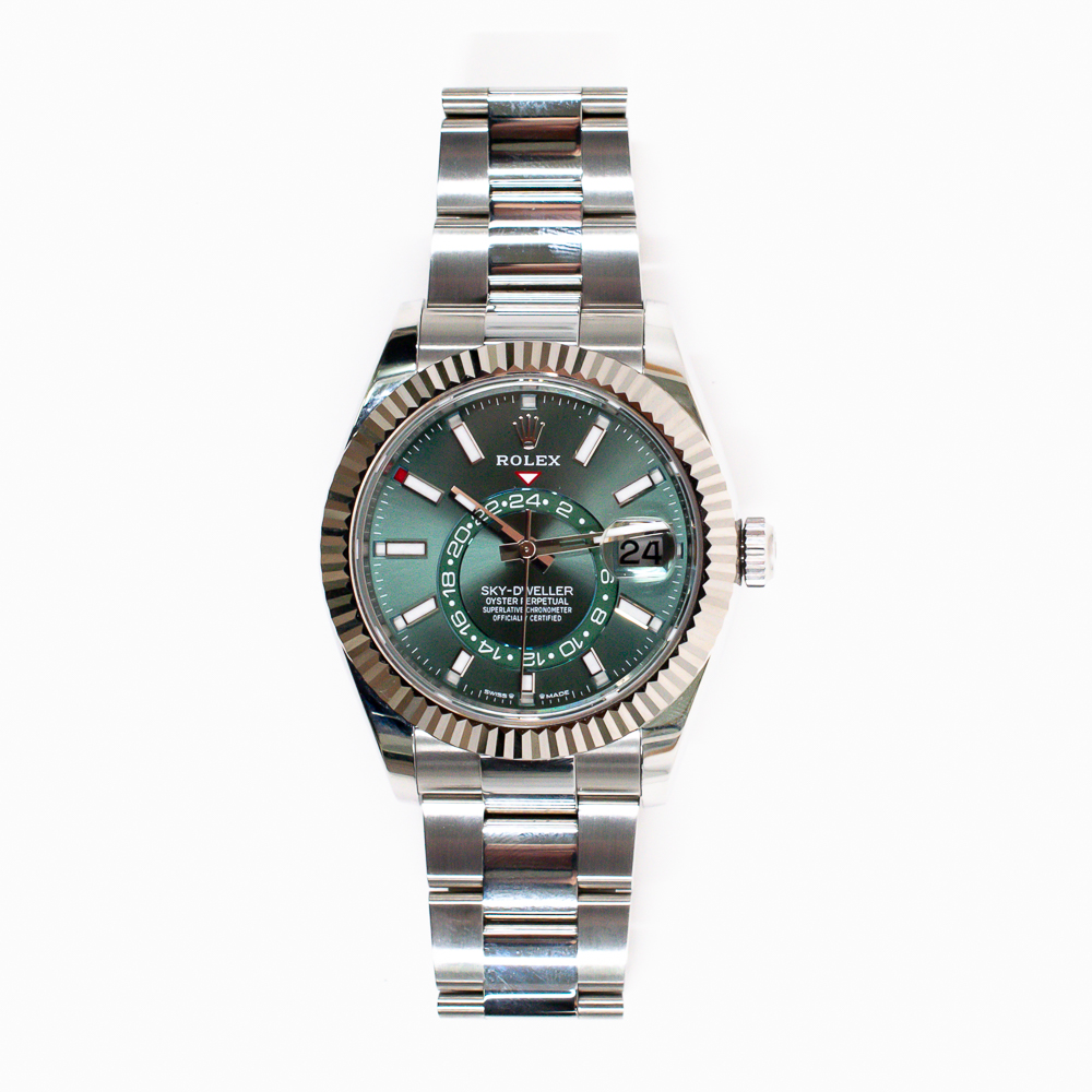 Rolex Sky-Dweller Steel Green Dial 42mm 336934-0001 | Wristcheck
