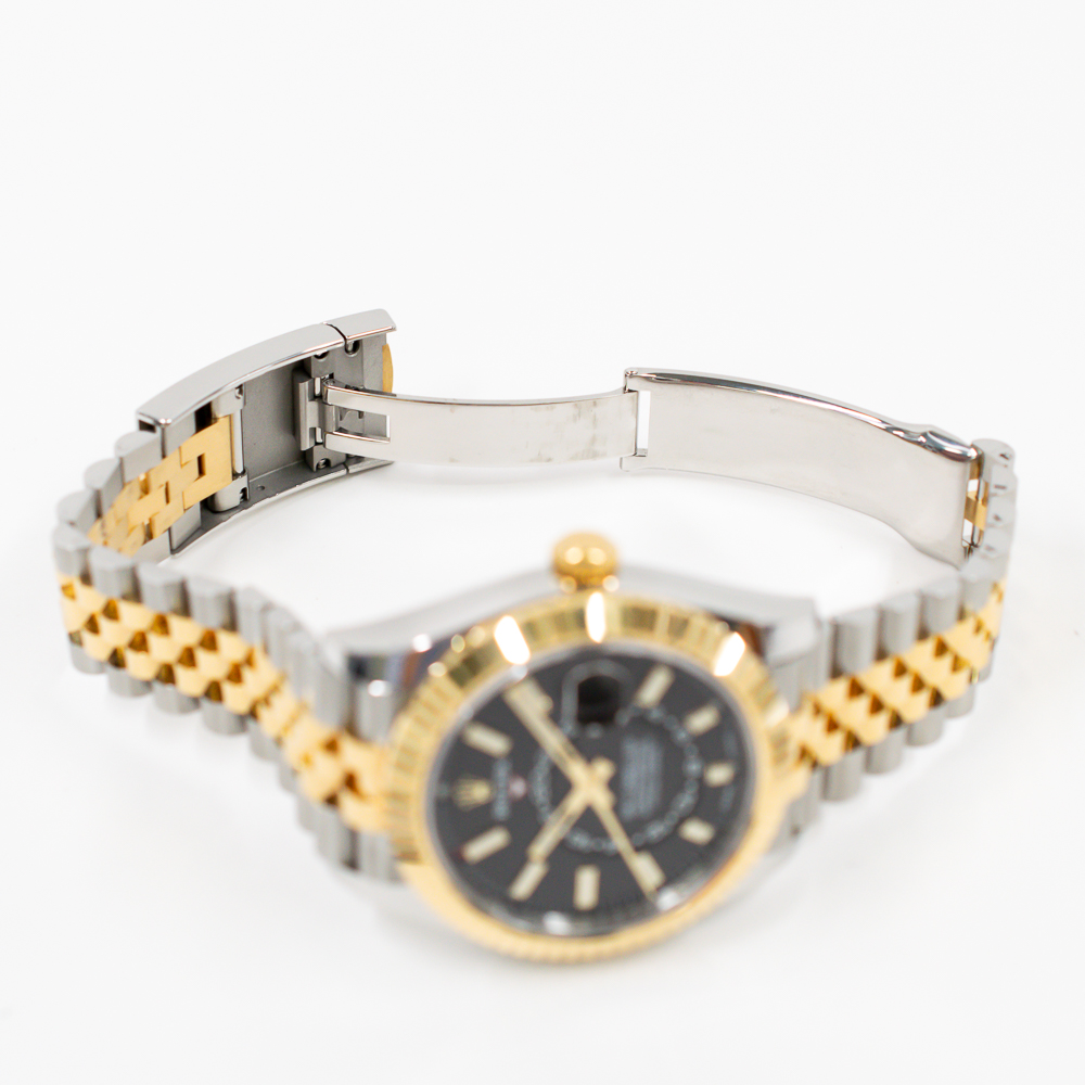 Sky-Dweller Yellow Gold & Steel Black Dial 42mm Product Image 6