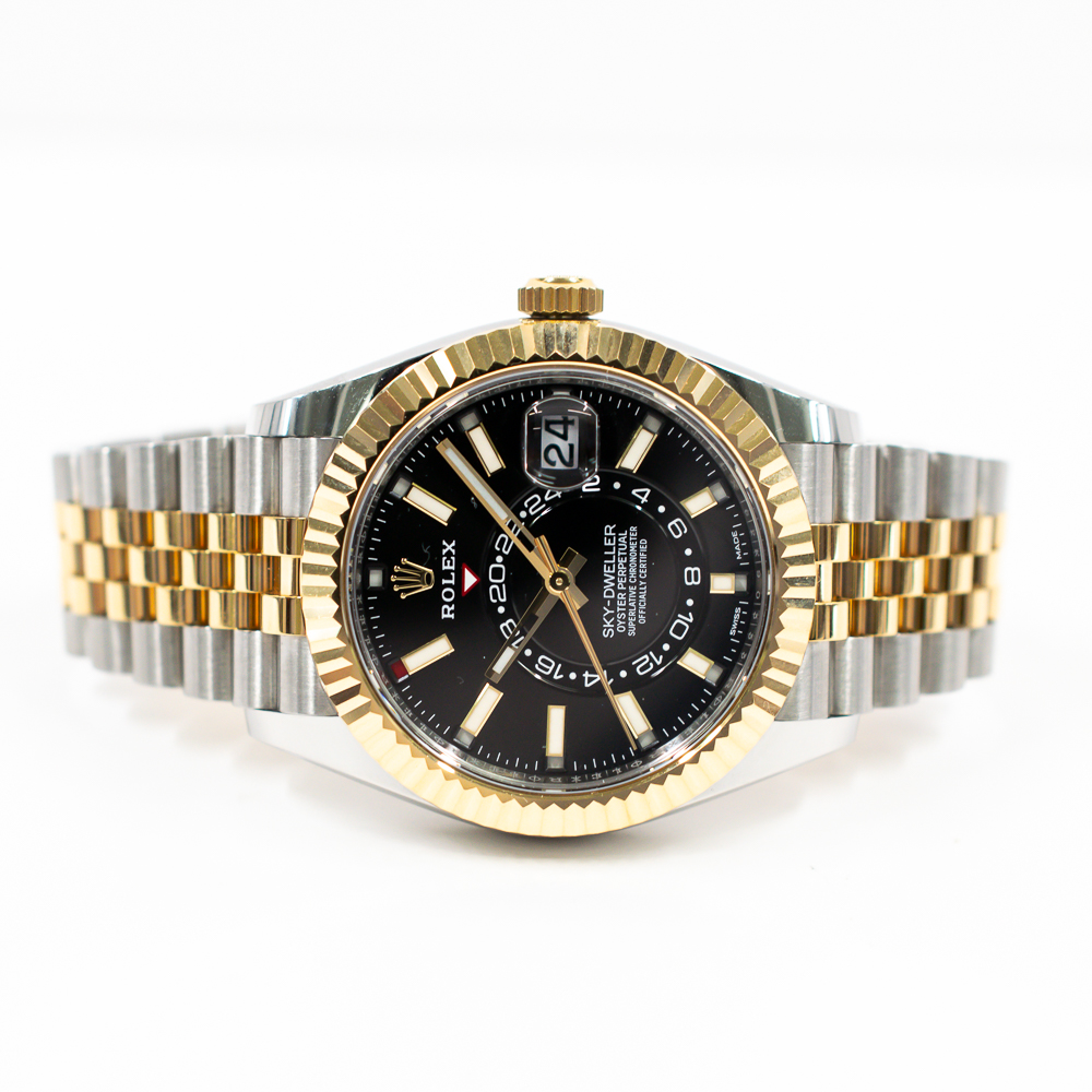 Sky-Dweller Yellow Gold & Steel Black Dial 42mm Product Image 2