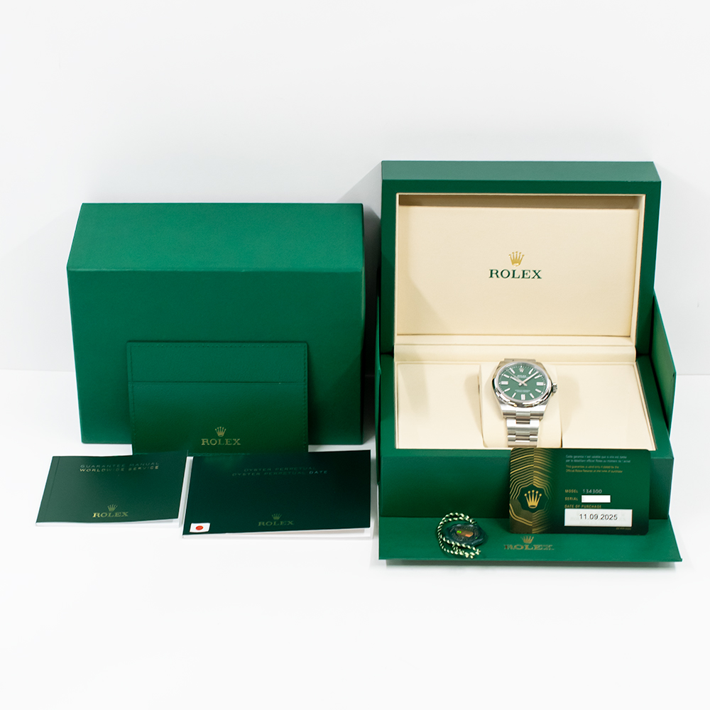Oyster Perpetual Steel Green Dial 41mm Product Image 10