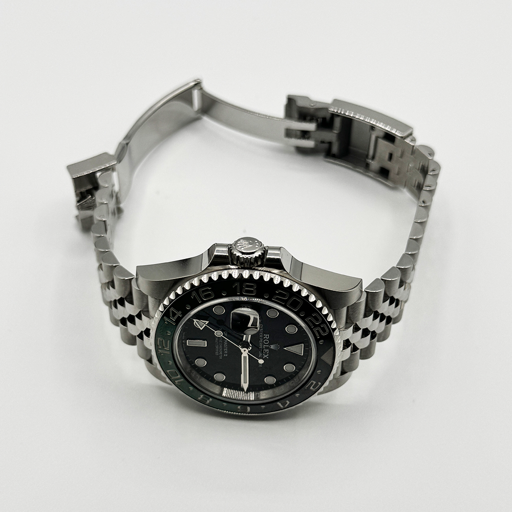 GMT-Master II Steel Jubilee Black Dial "Sprite" 40mm Product Image 4