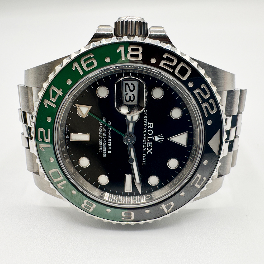 GMT-Master II Steel Jubilee Black Dial "Sprite" 40mm Product Image 2