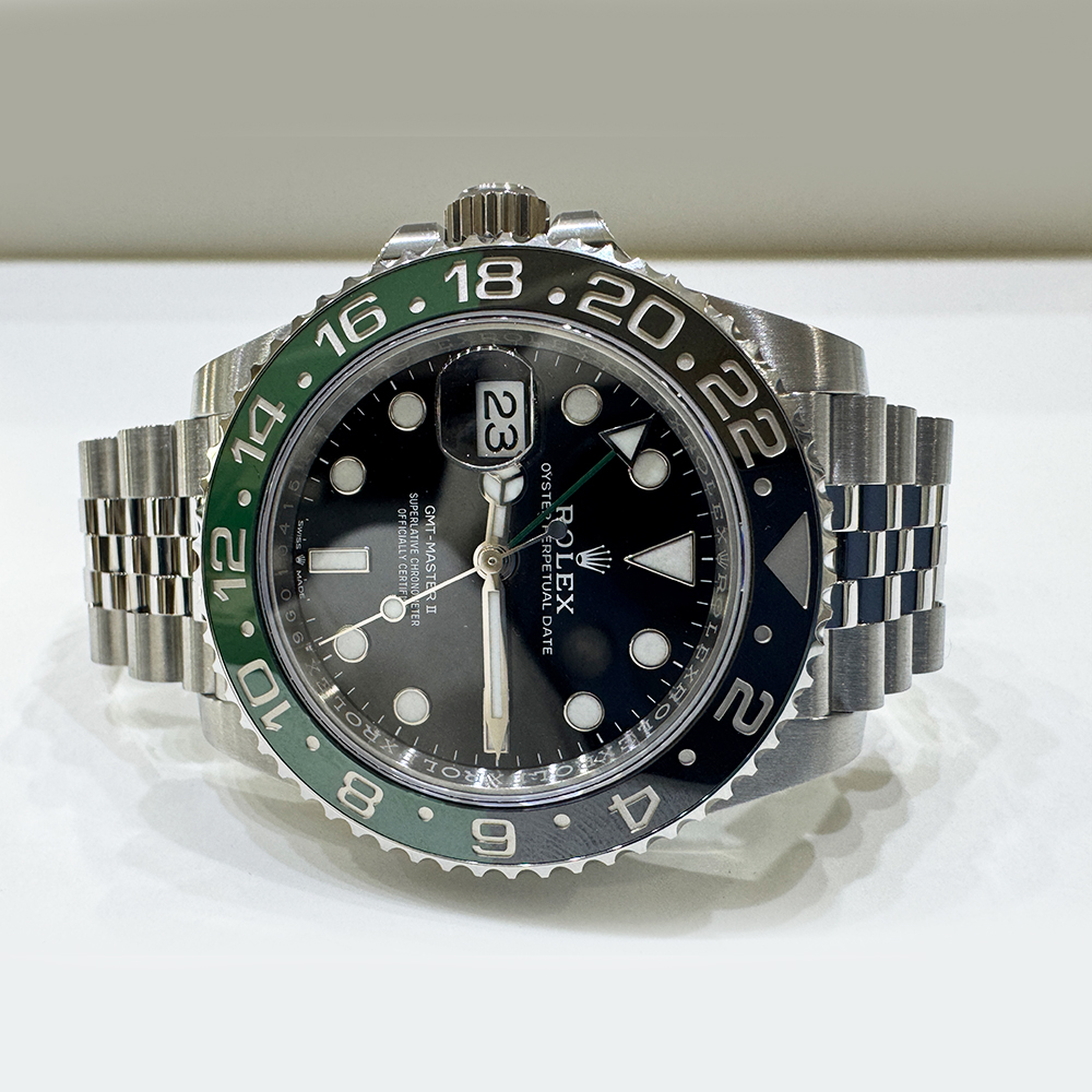 GMT-Master II Steel Jubilee Black Dial "Sprite" 40mm Product Image 2