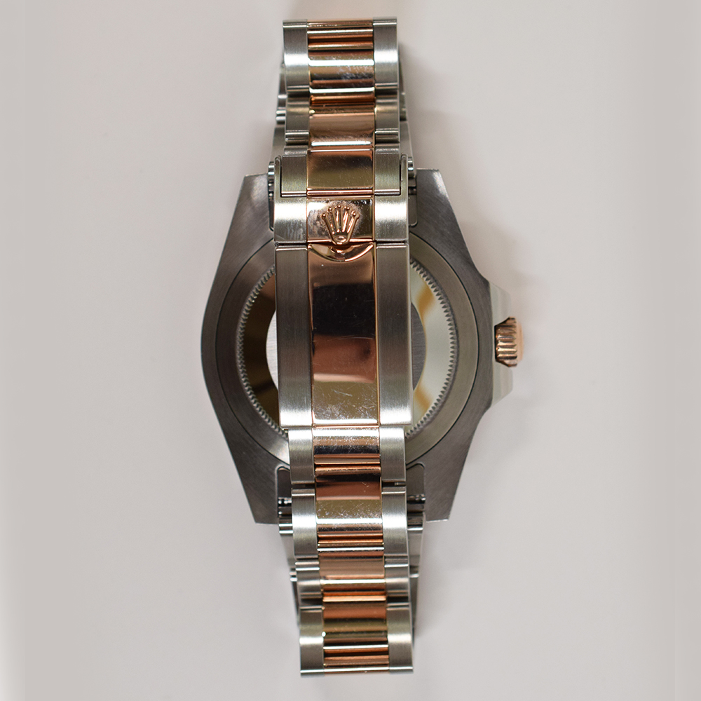 GMT-Master II "Rootbeer" Rose Gold & Steel Black Dial 40mm Product Image 7
