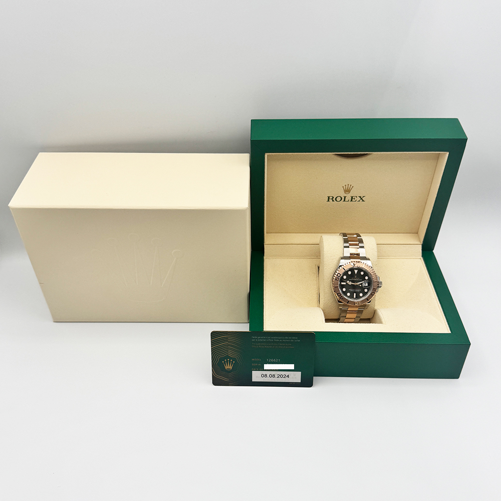 Yacht-Master Rose Gold & Steel Black Dial 40mm Product Image 10