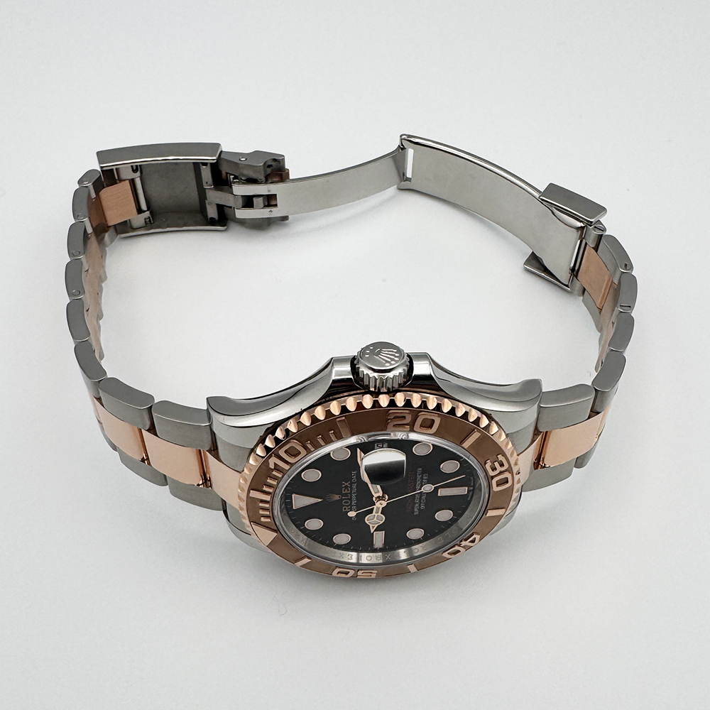 Yacht-Master Rose Gold & Steel Black Dial 40mm Product Image 5