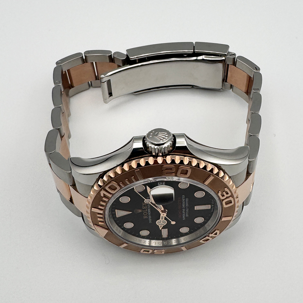 Yacht-Master Rose Gold & Steel Black Dial 40mm Product Image 4