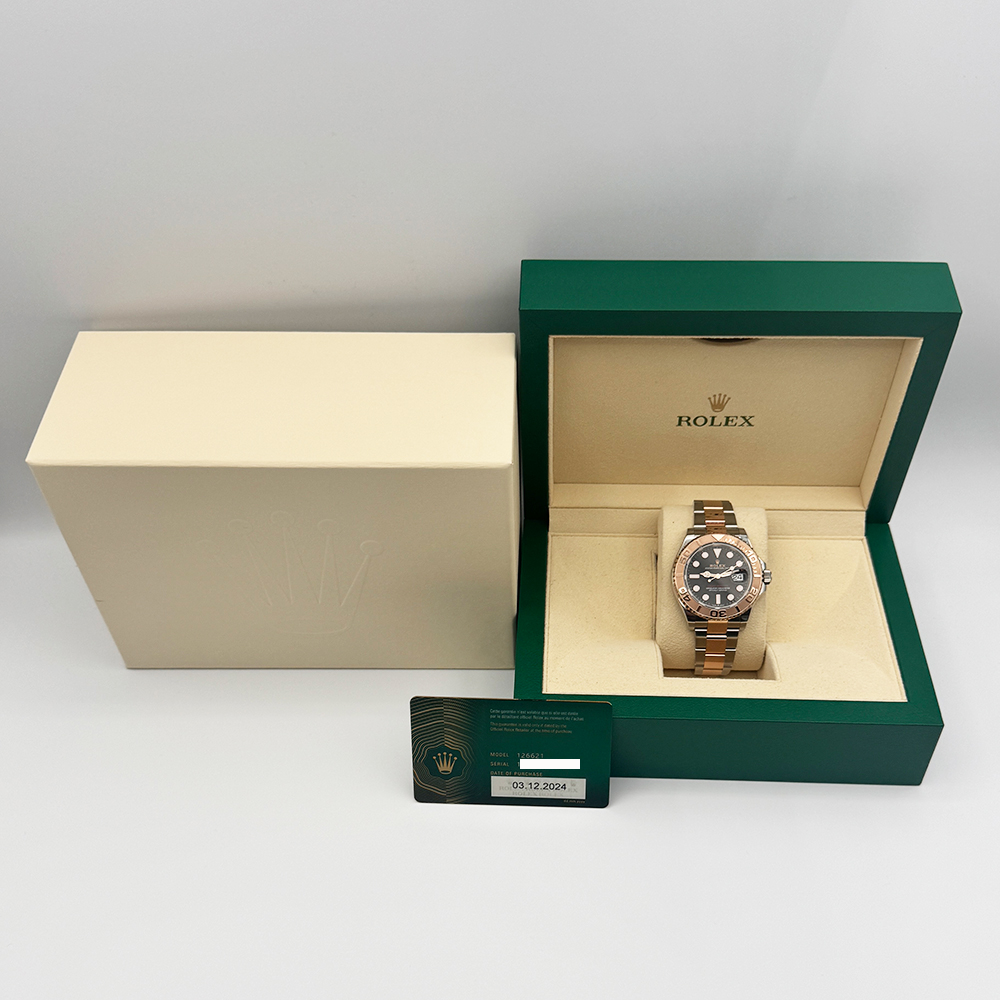 Yacht-Master Rose Gold & Steel Black Dial 40mm Product Image 11