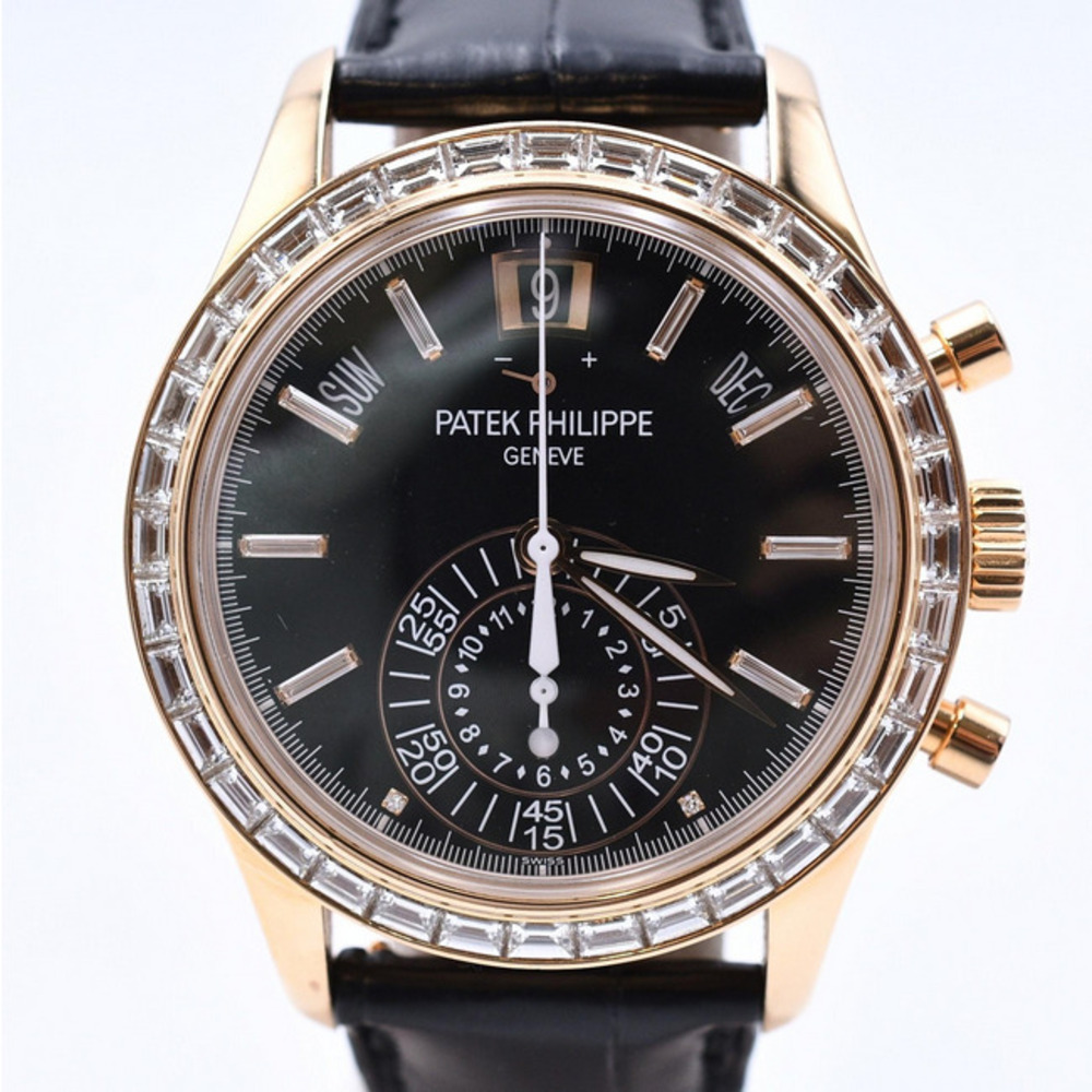 Complications Annual Calendar Chronograph Rose Gold Diamond Black Dial 40mm Product Image 2