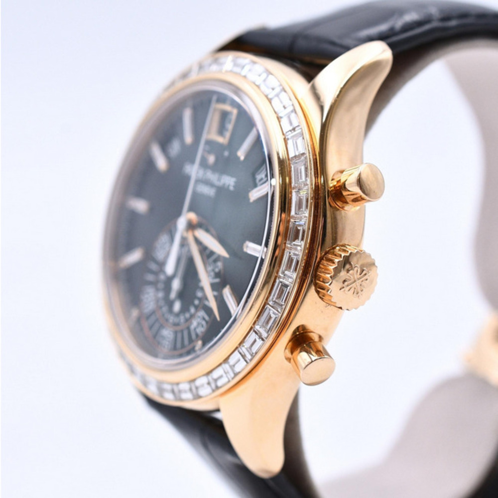 Complications Annual Calendar Chronograph Rose Gold Diamond Black Dial 40mm Product Image 3