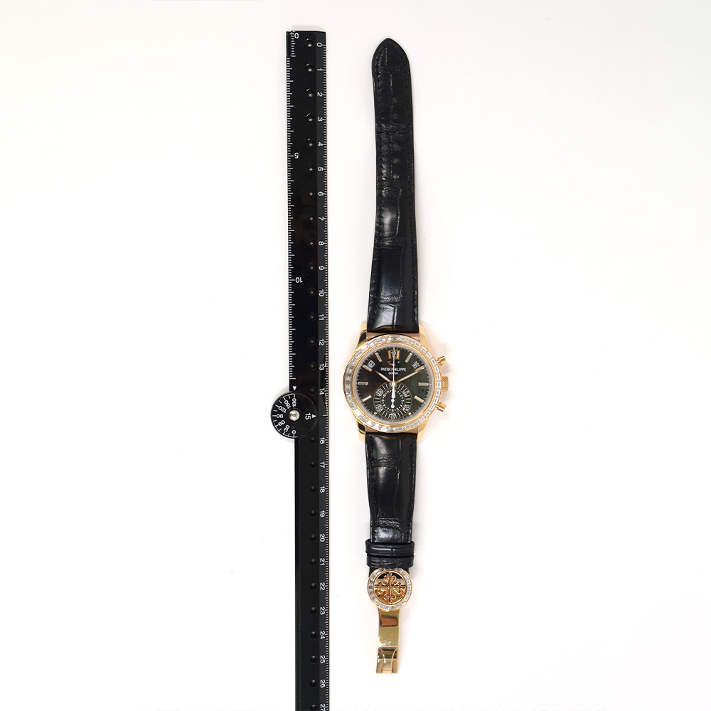 Complications Annual Calendar Chronograph Rose Gold Diamond Black Dial 40mm Product Image 10