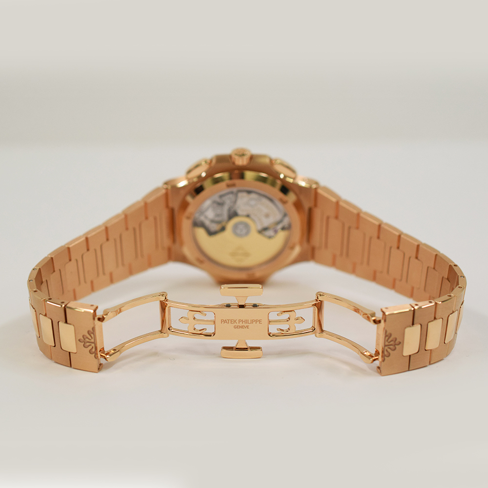 Nautilus Travel Time Rose Gold Blue Dial 40mm Product Image 4