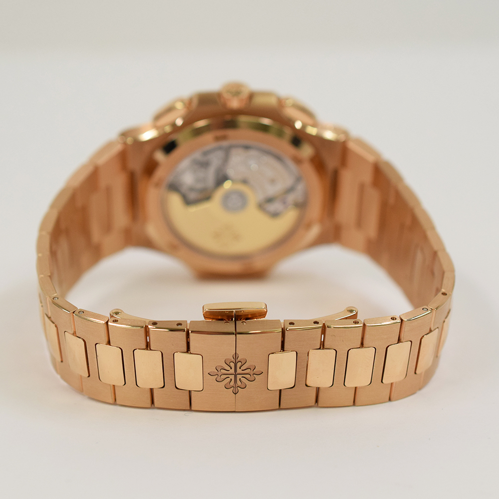 Nautilus Travel Time Rose Gold Blue Dial 40mm Product Image 3