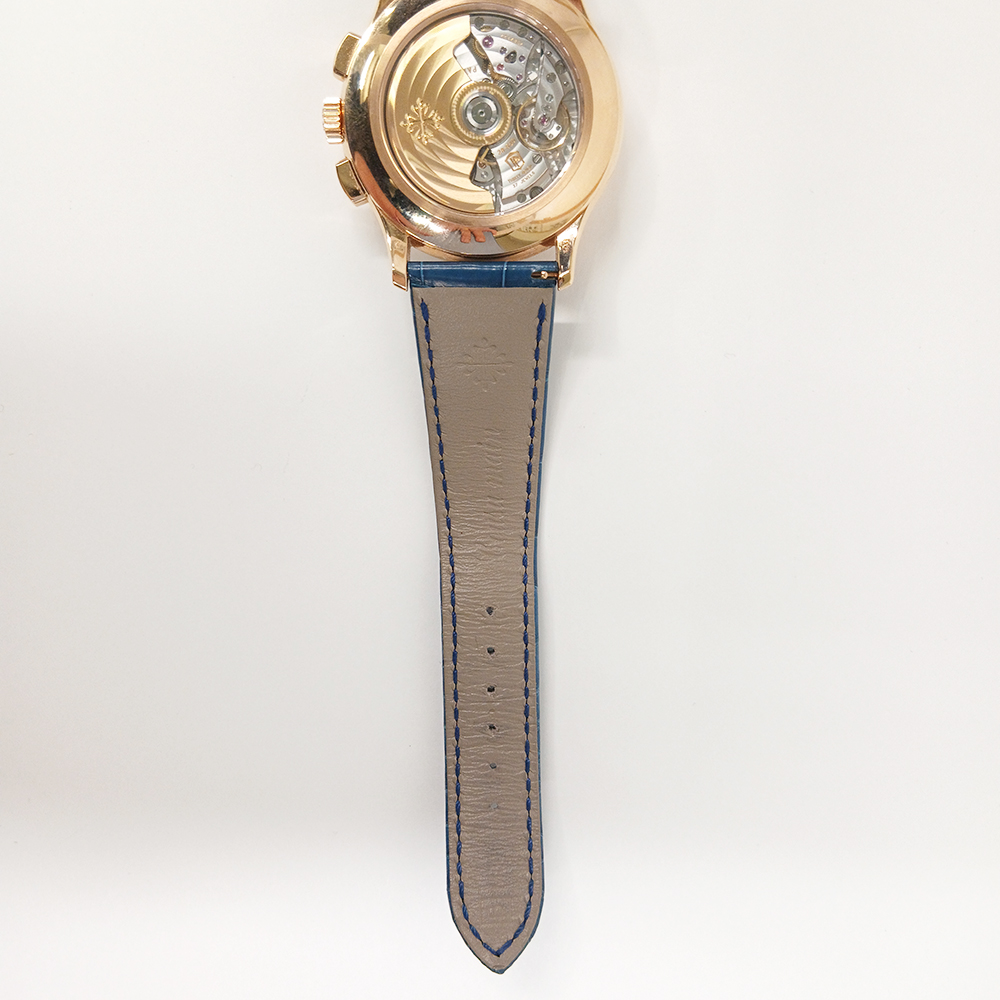 Annual Calendar Chronograph Rose Gold Blue Dial 42mm Product Image 6