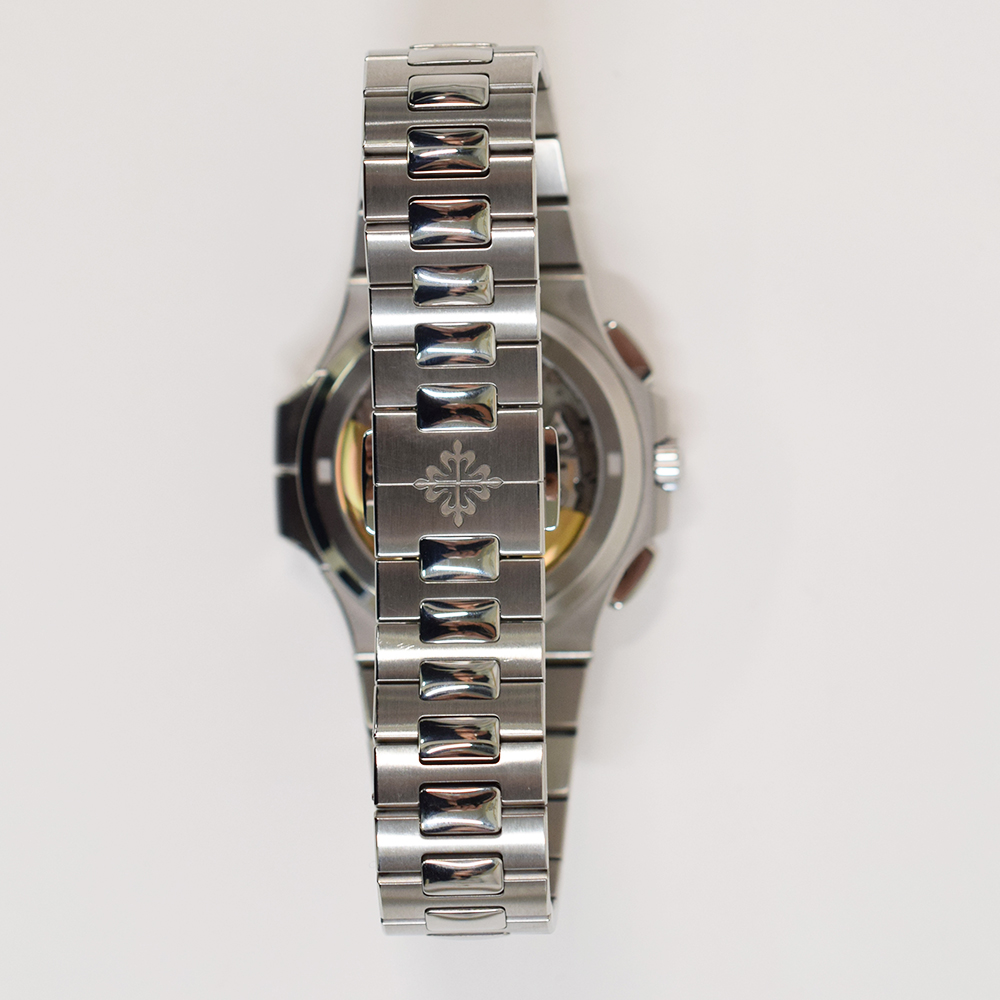Nautilus Travel Time Steel Blue Dial 40mm Product Image 7