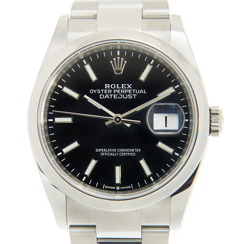 Datejust Steel Black Dial 36mm Product Image 3