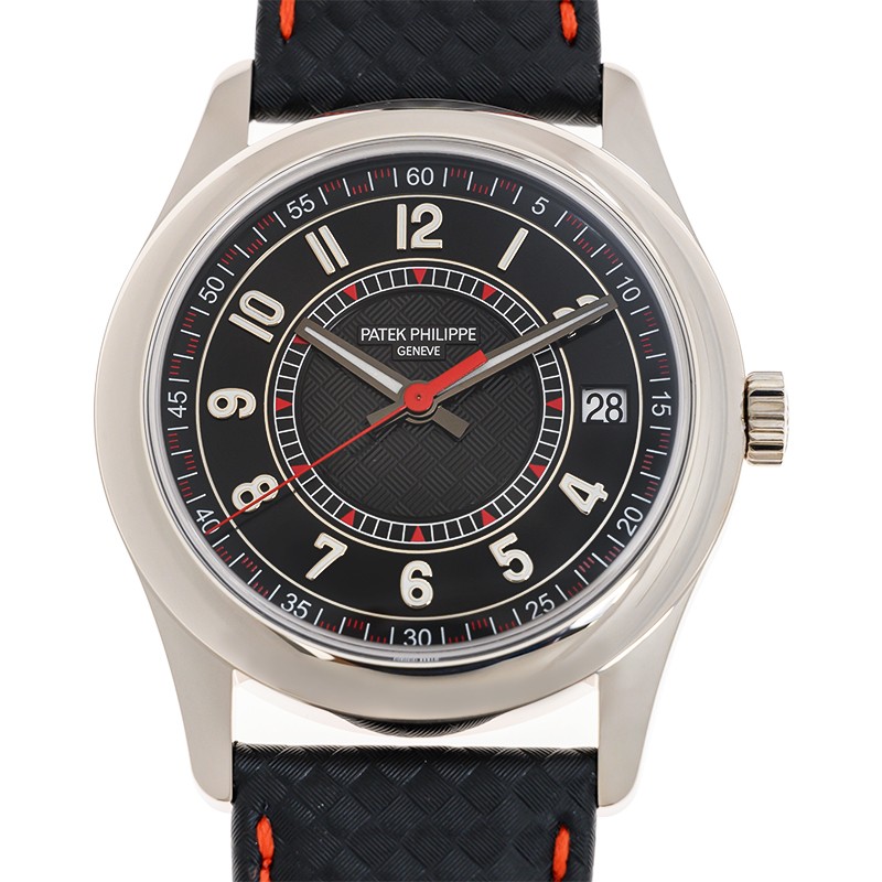 Calatrava White Gold Black Dial 40mm Product Image 1