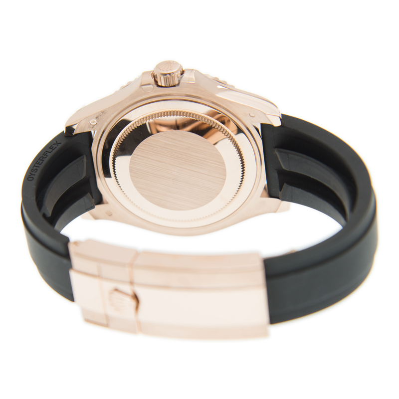 Yacht-Master Rose Gold Oysterflex Black Dial 37mm Product Image 4