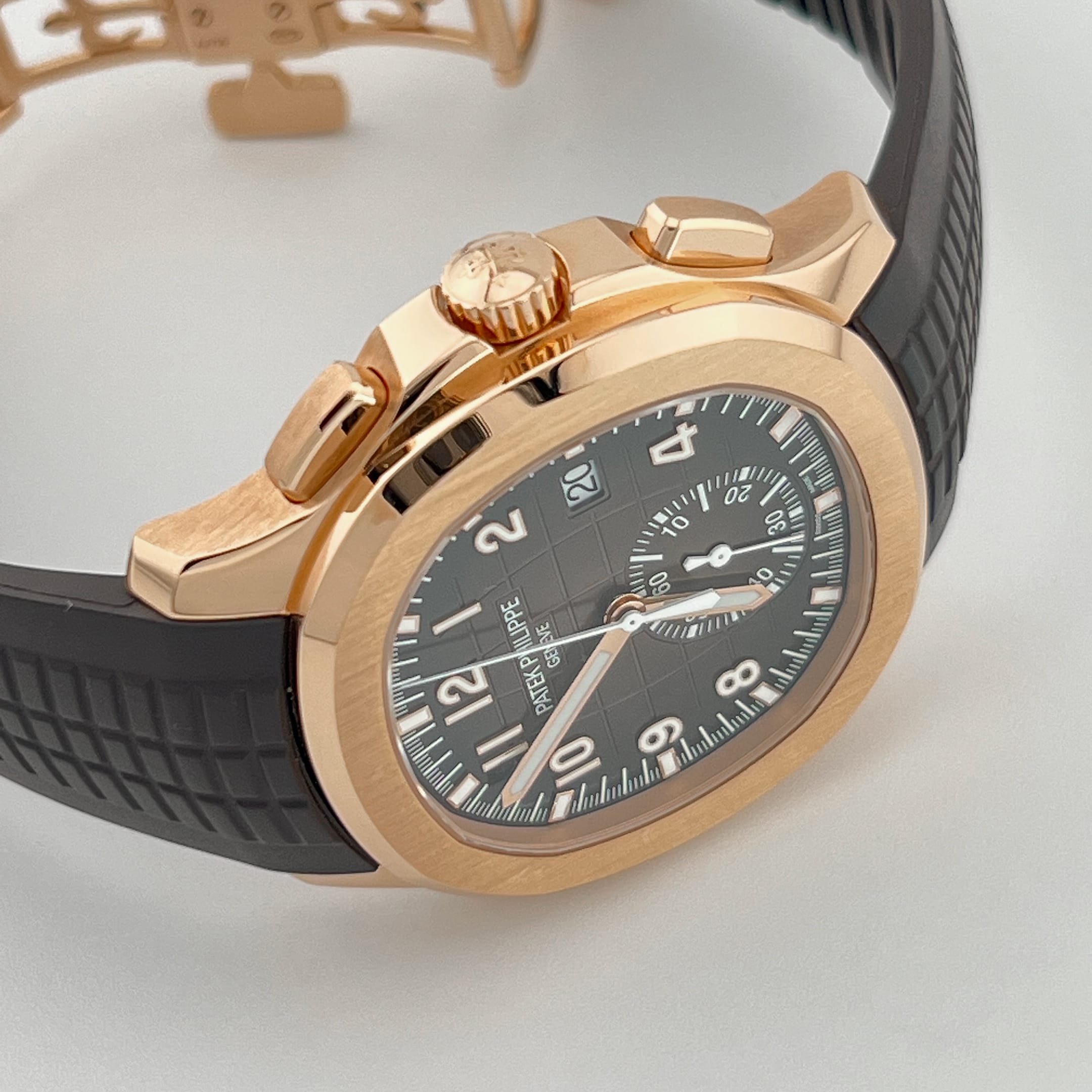 Aquanaut Chronograph Rose Gold Brown Dial 42mm Product Image 2