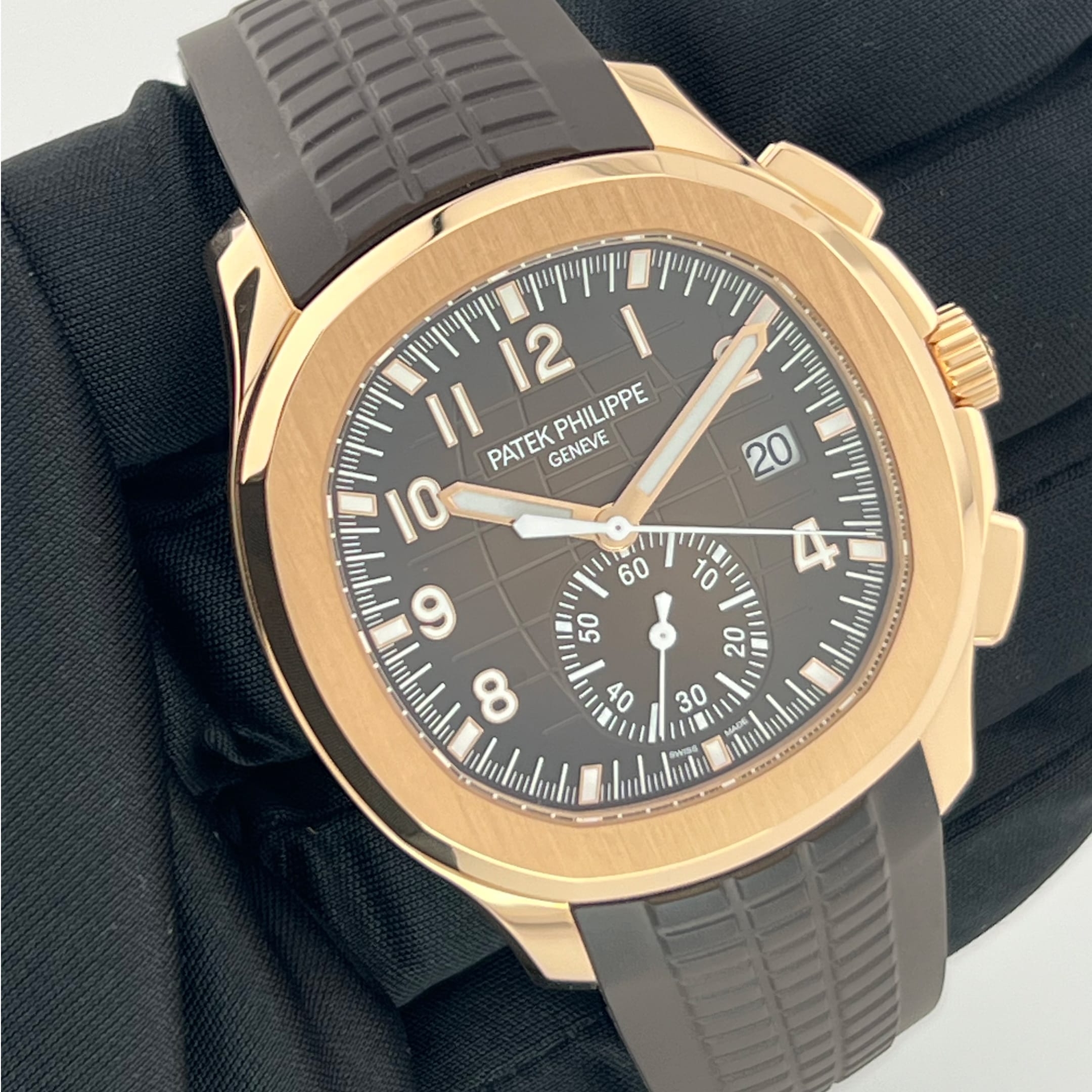 Aquanaut Chronograph Rose Gold Brown Dial 42mm Product Image 9