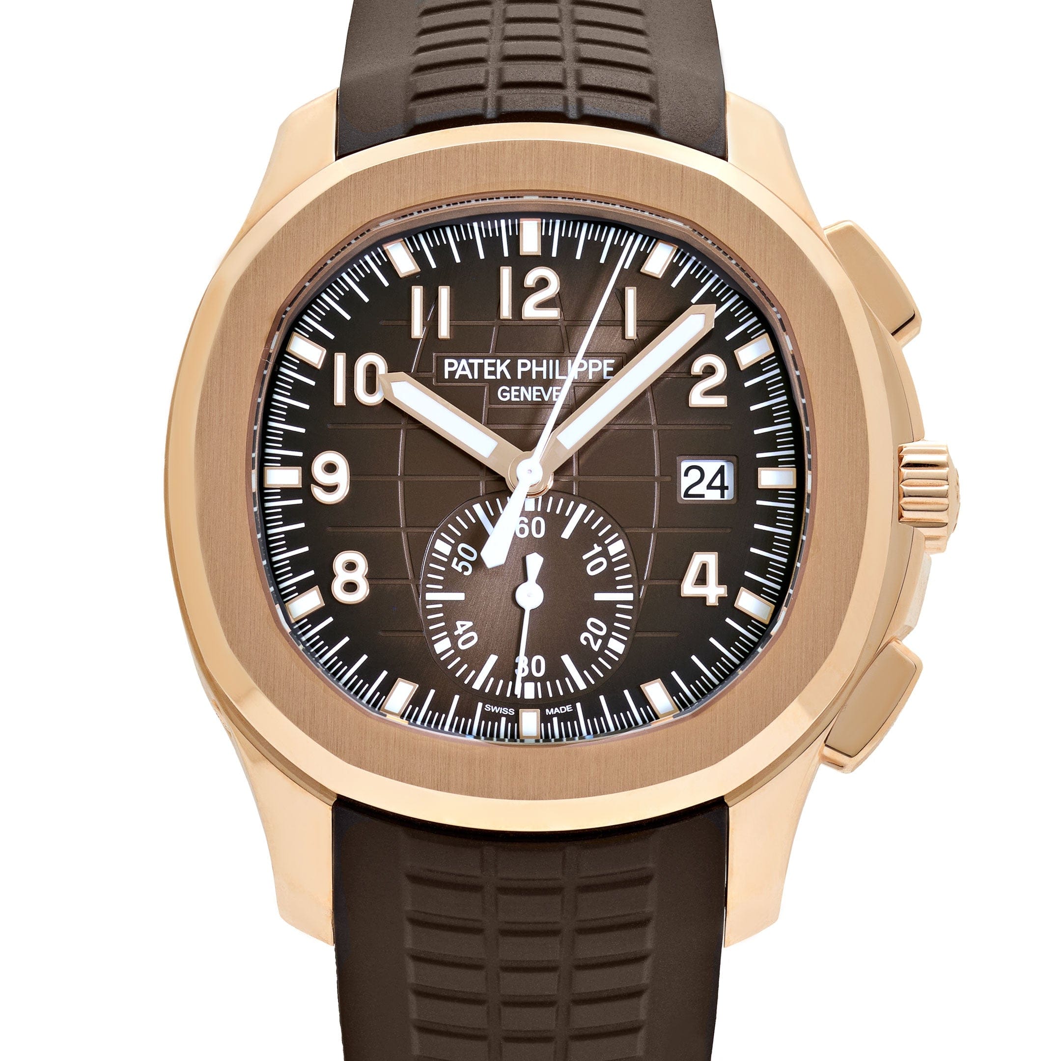 Aquanaut Chronograph Rose Gold Brown Dial 42mm Product Image 1
