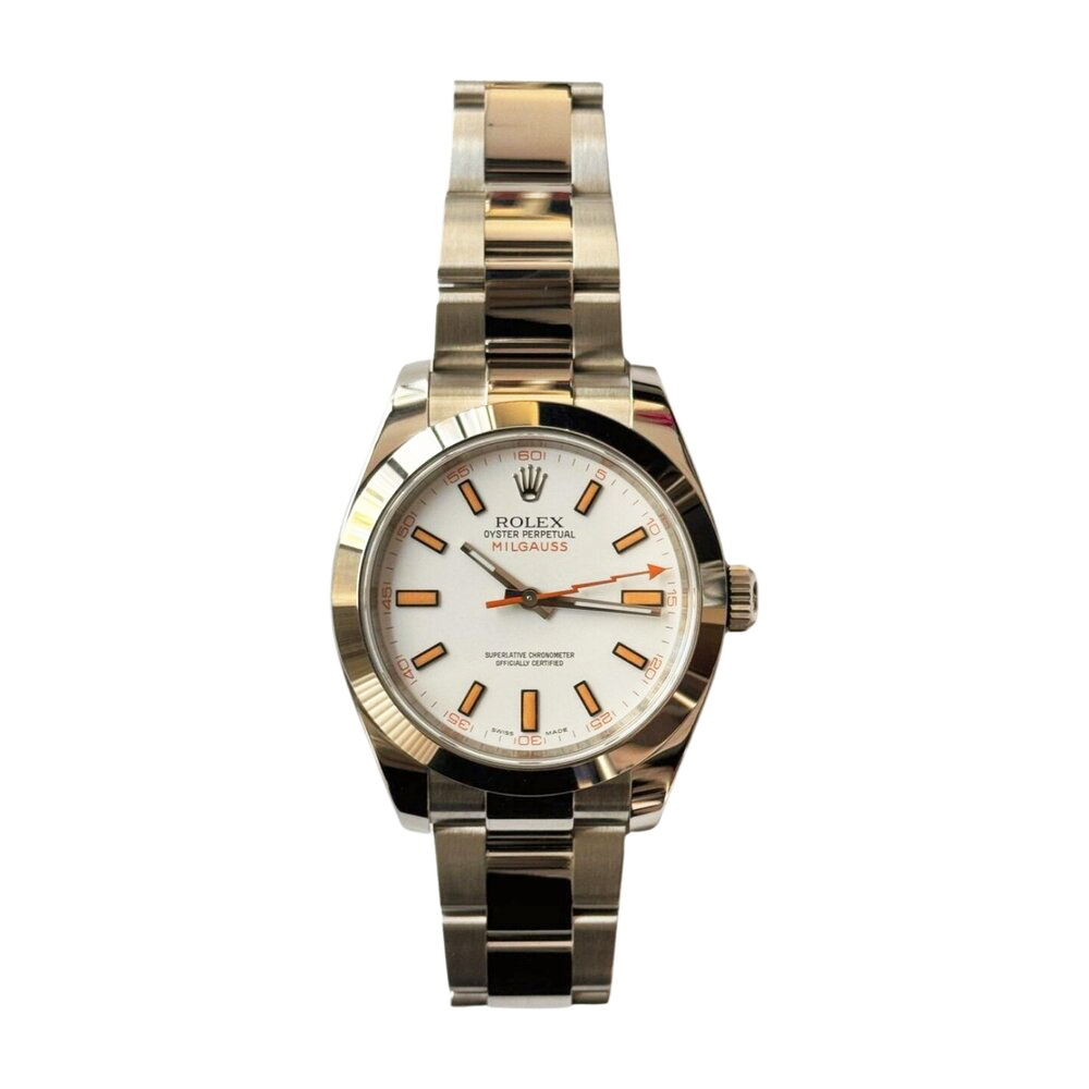 Milgauss Steel White Dial 40mm Product Image 1