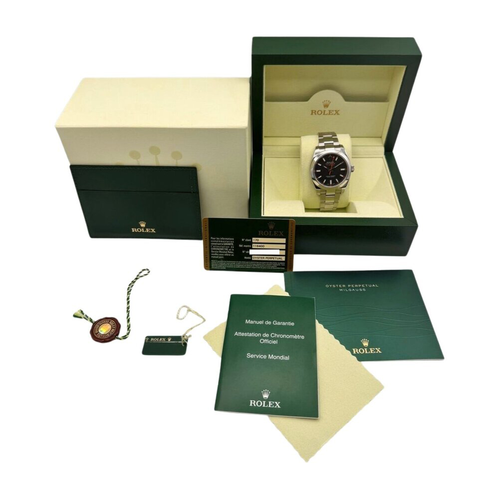 Milgauss Steel Black Dial 40mm Product Image 11