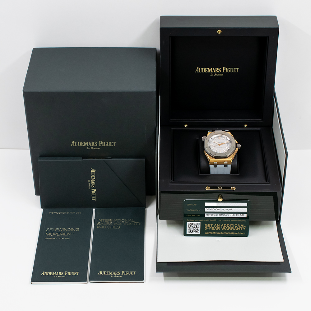 Royal Oak Offshore Diver Limited Edition Rose Gold & Titanium Grey Dial 42mm Product Image 10