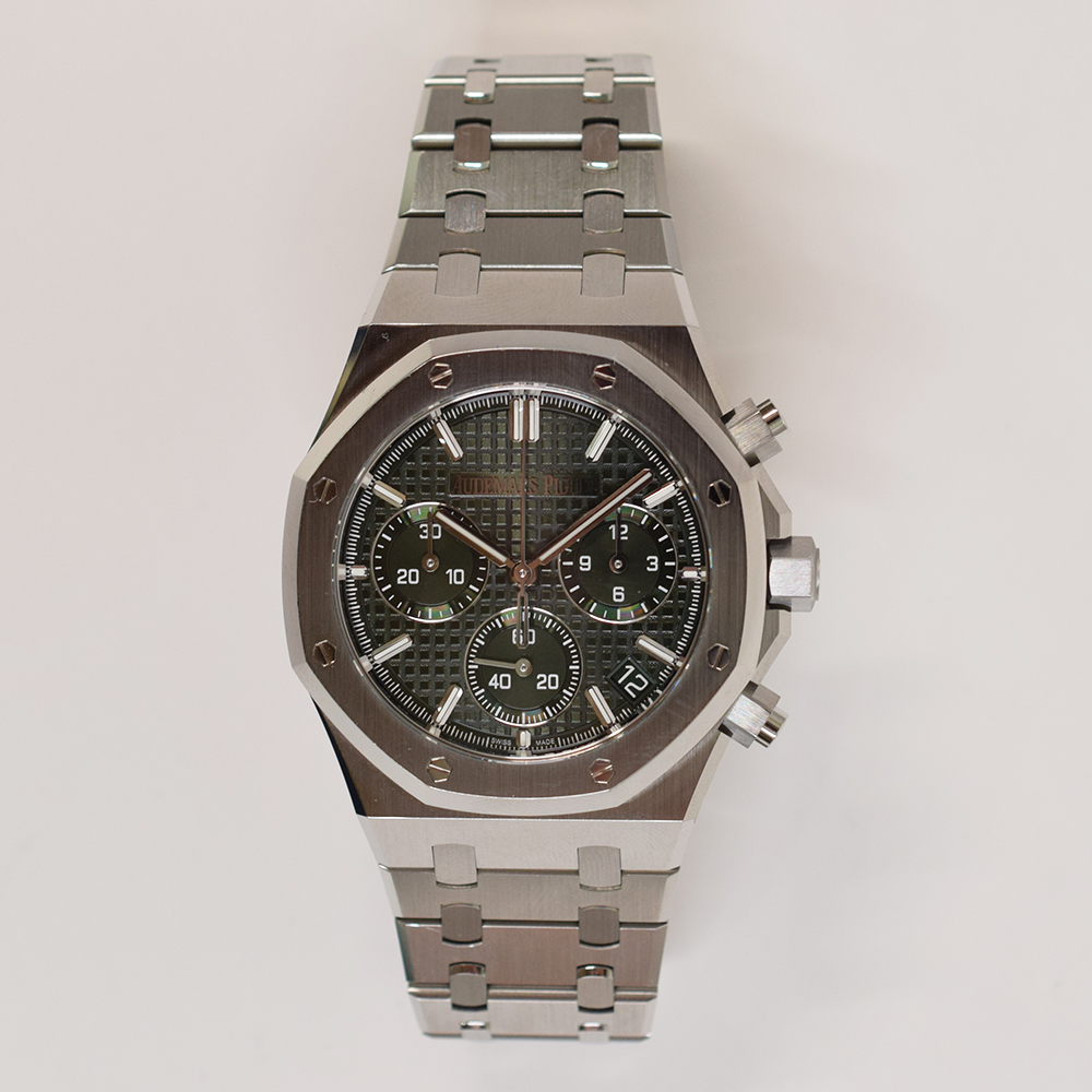Royal Oak Chronograph Steel Green Dial 41mm Product Image 1