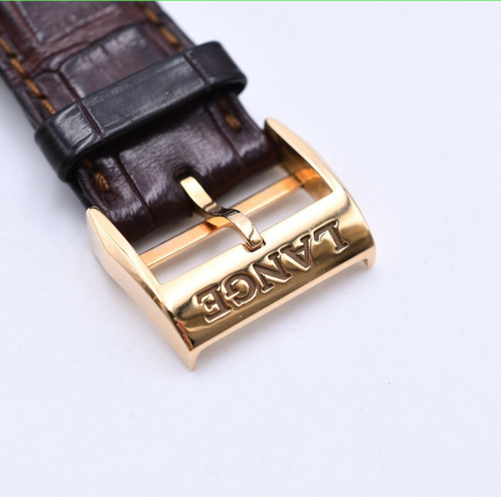 Saxonia Chronograph Rose Gold Silver Dial 39mm Product Image 5
