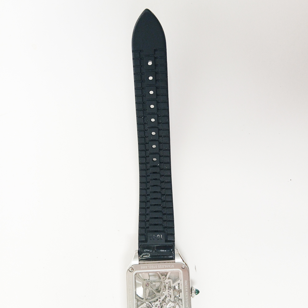 Santos-Dumont Micro-Rotor Steel Skeleton Dial 43mm Product Image 6
