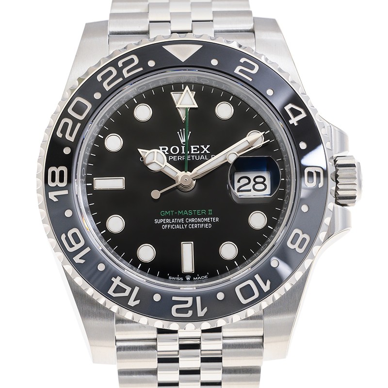 GMT-Master II "Bruce Wayne" Steel Jubilee Black Dial 40mm Product Image 3